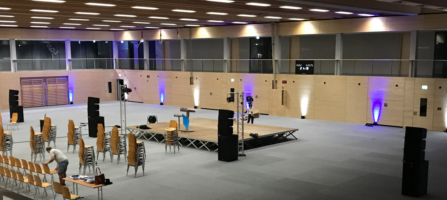 JM Light & Sound Veranstaltungstechnik Industrieevent